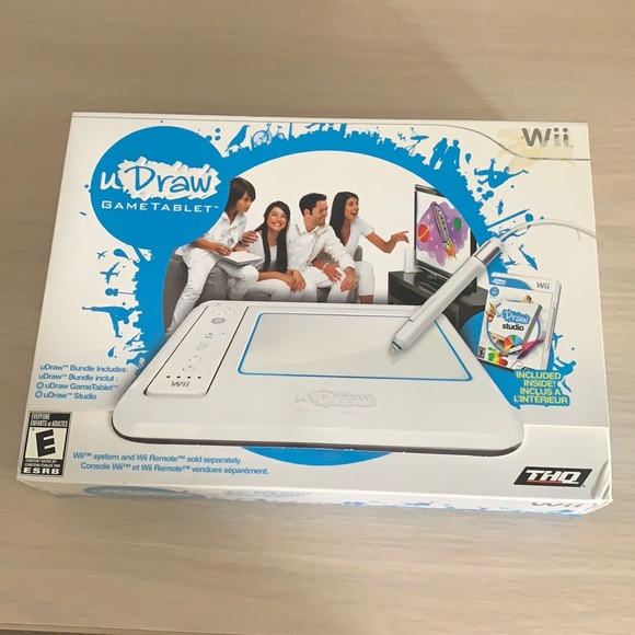 *SOLD* Wii UDraw Tablet + UDraw Studio - Picture 1 of 6